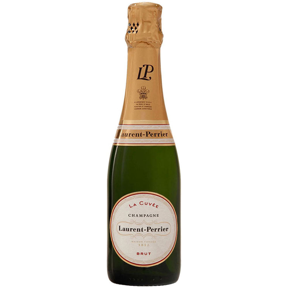Die 0,375l-Flasche Laurent-Perrier Champagner La Cuvee Brut - ein edler französischer Schaumwein der Marke Laurent-Perrier für besondere Anlässe.