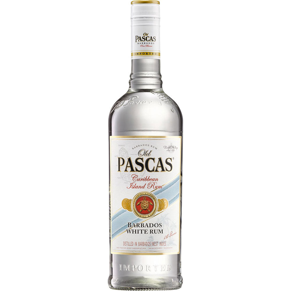 Genießen Sie den erfrischenden Geschmack von Old Pascas Rum Barbados White Rum 37% (1 Liter), der für seine Geschmeidigkeit und Vielseitigkeit in Ihren Lieblingscocktails bekannt ist.
