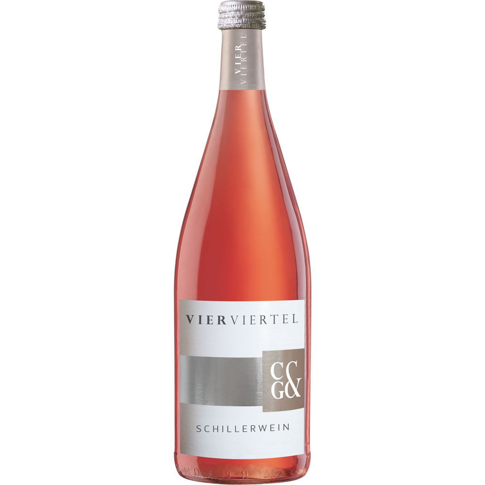 Genießen Sie eine Flasche Weingärtner Cleebronn-Güglingen VierViertel Schillerwein QbA lieblich (12x 1L MEHRWEG) - eine echte Württemberger Weinspezialität aus dem renommierten Weingärtner Cleebronn-Güglingen.