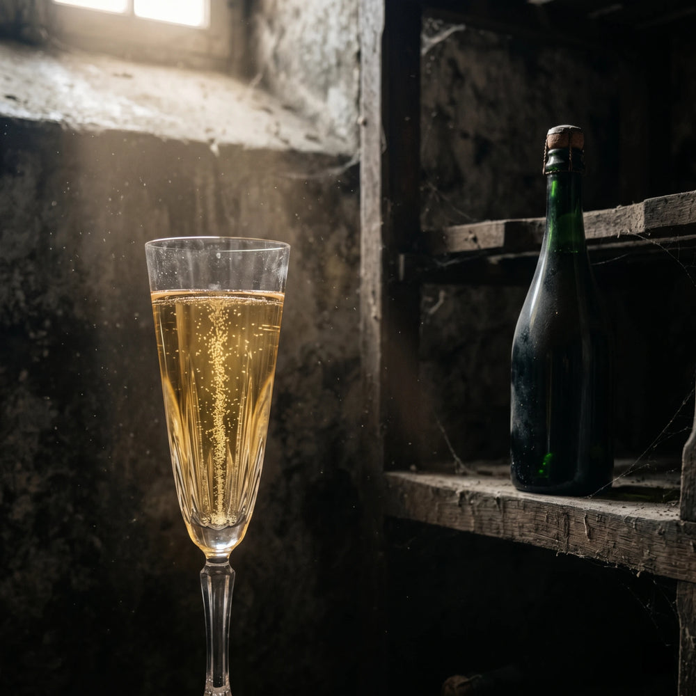 Dom Perignon Champagner im Glas