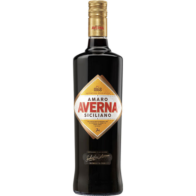 Averna Italiano Bitter 29% 1 Liter - klassischer italienischer Kräuterlikör der Marke Averna, perfekte Wahl für Bitter-Liebhaber.
