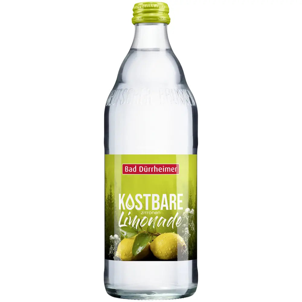 Bad Dürrheimer Kostbare Zitronenlimonade 12x 0,5 Liter (MEHRWEG)