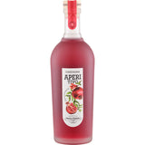 Der Luigi Francoli Carissima Aperitivo 16% 0,7 Liter kommt in einer gefrosteten Flasche mit einer lebhaften Granatapfel-Illustration auf dem Etikett, die den lebendigen Charakter dieses einzigartigen Aperitifs von Luigi Francoli widerspiegelt.