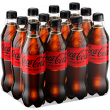 Das beliebte zuckerfreie Erfrischungsgetränk Coca-Cola Zero Sugar von Coca-Cola im 12x0,5L EINWEG-PET-Pack - praktisch und erfrischend in transparenter Verpackung.