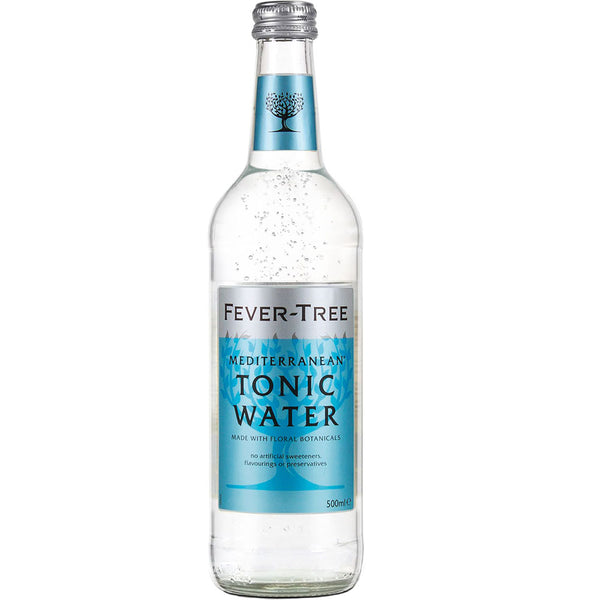 Fever-Tree Mediterranean Tonic Water 8x0,5L (MEHRWEG) von Fever-Tree-Premium Tonic Water in praktischen Glasflaschen, perfekt, um Ihren Lieblings-Gin und Tonic aufzuwerten.