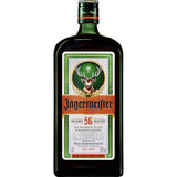 Jägermeister 35% 1 Liter hat die charakteristische grüne Flasche mit dem Hirsch-Logo und dem auffälligen orangefarbenen Branding, das diesen kultigen Kräuterlikör der Marke Jägermeister repräsentiert.