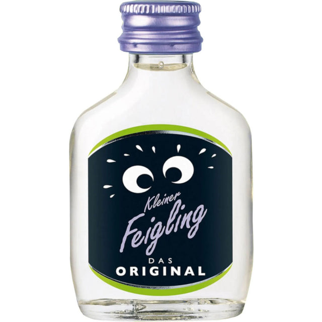 Kleiner Feigling das Original 20% (30x0,02l) mit verspielten Cartoon-Augen auf jeder Miniflasche - dieser Partyklassiker von Kleiner Feigling ist der perfekte Spaß für jede Party.