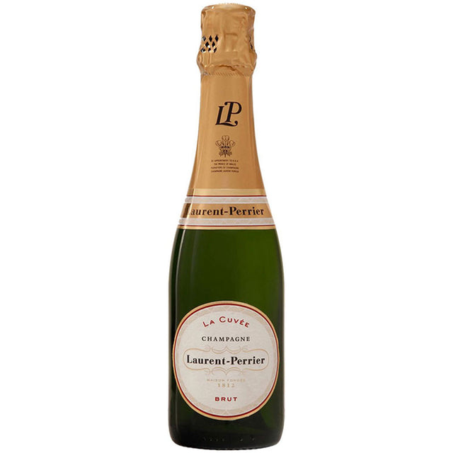 Die 0,375l-Flasche Laurent-Perrier Champagner La Cuvee Brut - ein edler französischer Schaumwein der Marke Laurent-Perrier für besondere Anlässe.