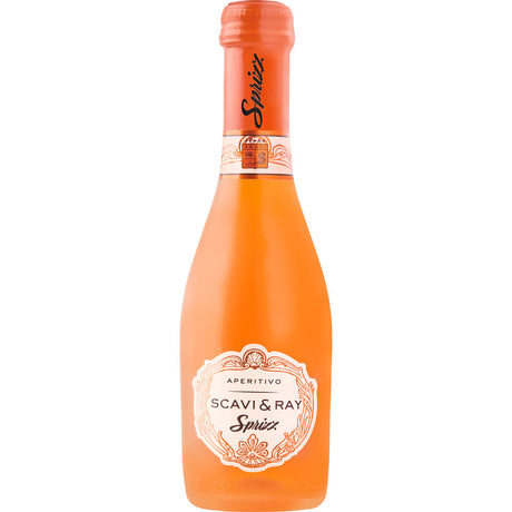 Scavi & Ray Sprizz Aperitivo 5,5% 0,2 Liter-ein leuchtend orangefarbener, trinkfertiger Aperitif von Scavi & Ray, ideal für jede Gelegenheit.