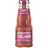 Genießen Sie den Cocktail Plant Strawberry Colada alkoholfrei in einer 0,2-L-Glasflasche mit rosa Etikett und lila Kappe. Dieses lebendige, alkoholfreie Getränk ist erfrischend - perfekt für jede Gelegenheit. Erhältlich in einem 24er-Pack (MEHRWEG).