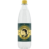 Thomas Henry Tonic Water PET 6x1L (MEHRWEG): Premium-Mixer in einer klaren Flasche mit gelbem Verschluss und grün-gelbem Etikett mit dem Porträt der Marke - ideal, um Ihr Gin Tonic-Erlebnis aufzuwerten.