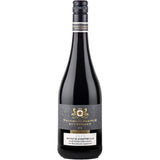 Eine Flasche Weinmanufaktur Stuttgart Mönch Berthold Rot ** trocken 2023 deutscher Rotwein der Marke Weinmanufaktur Stuttgart.